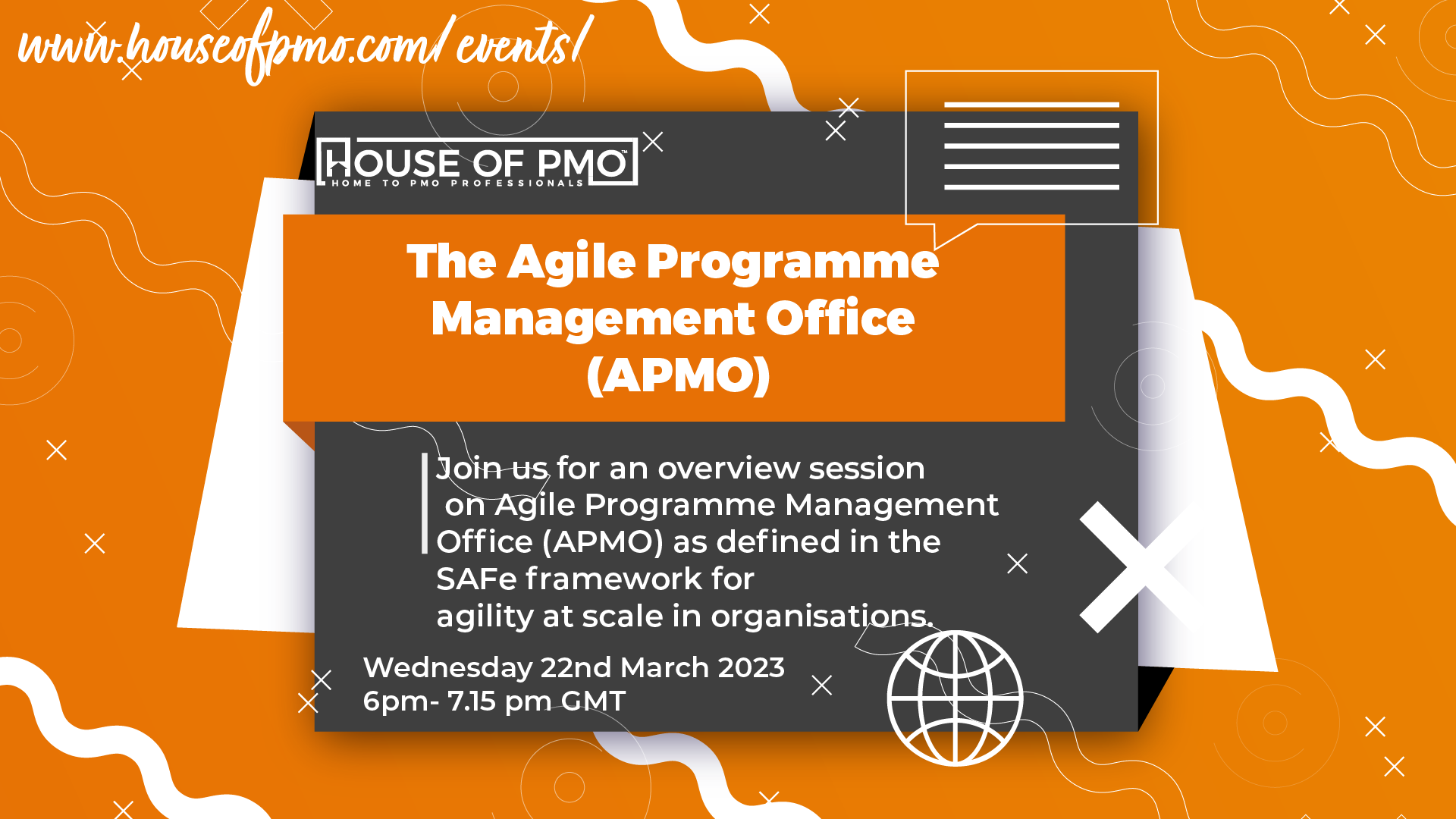 image for the event The Agile Programme Management Office (APMO)