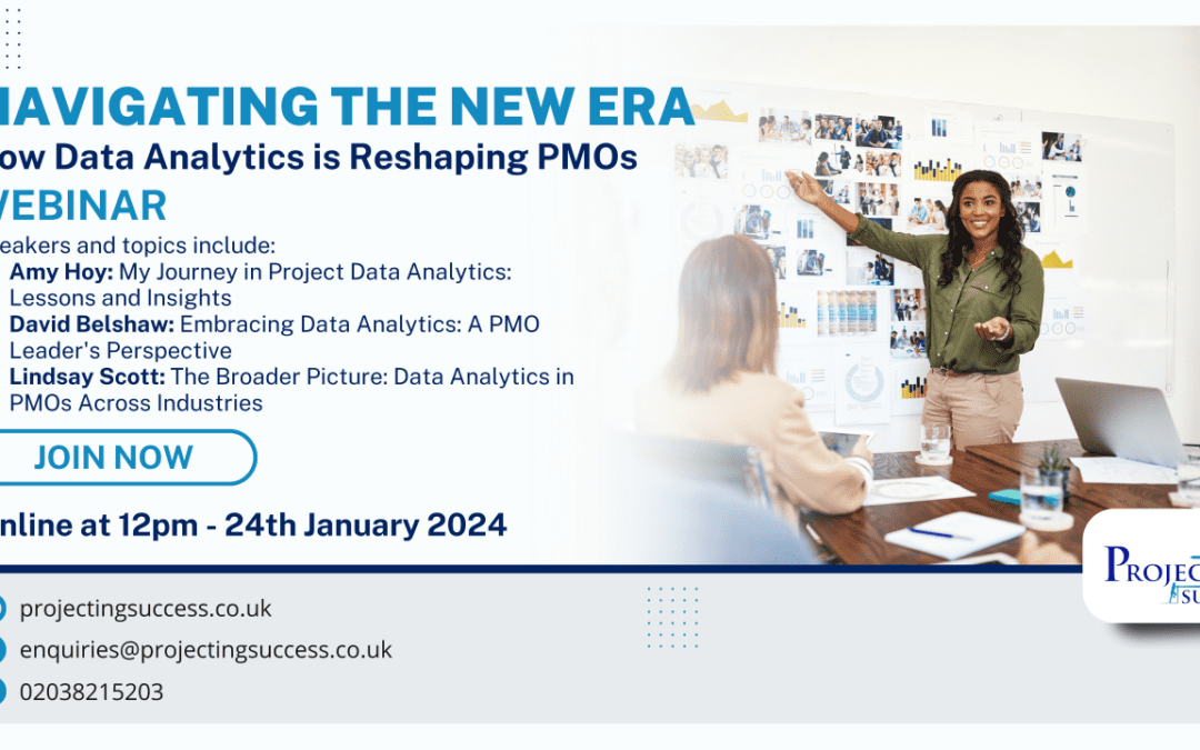 EXTERNAL EVENT – Navigating the New Era: How Data Analytics is Reshaping PMOs