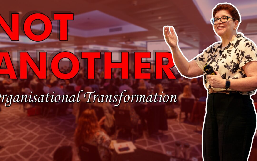 Not Another Organisational Transformation – Going Exponential, from PMO to CEO and Beyond!
