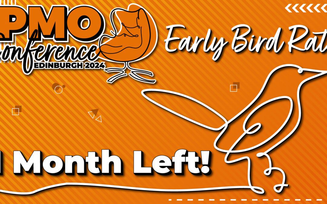 PMO Conference Early Bird Rate ENDS September 30th