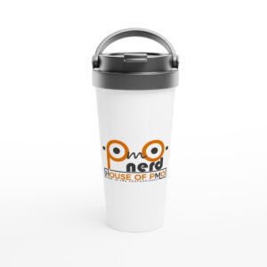 PMO Nerd Stainless Steel Travel Mug