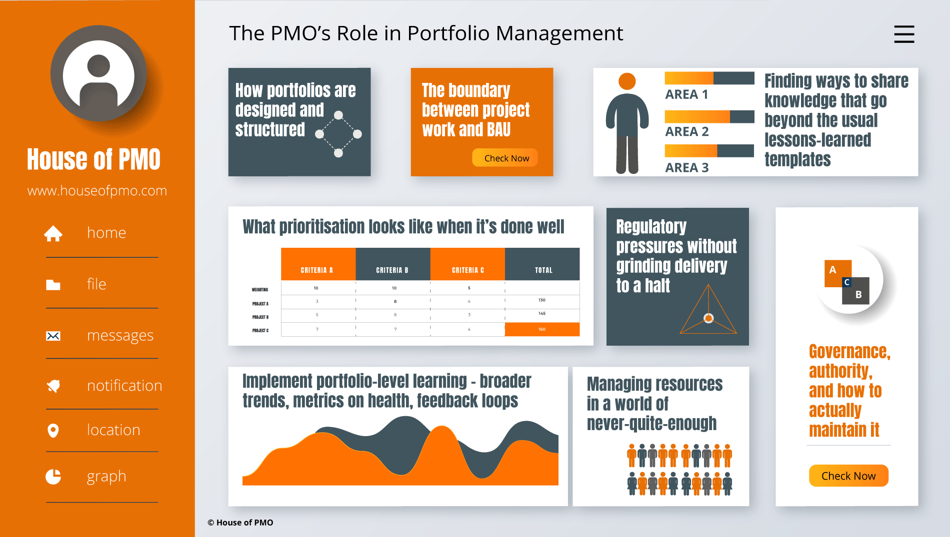The PMO's Role in Portfolio Management
