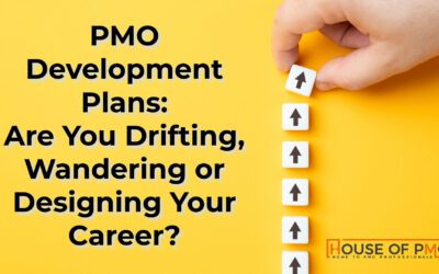 PMO Development Plans: Are You Drifting, Wandering or Designing Your Career?
