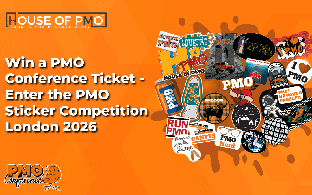 Win a PMO Conference Ticket – Enter the PMO Sticker Competition London 2026